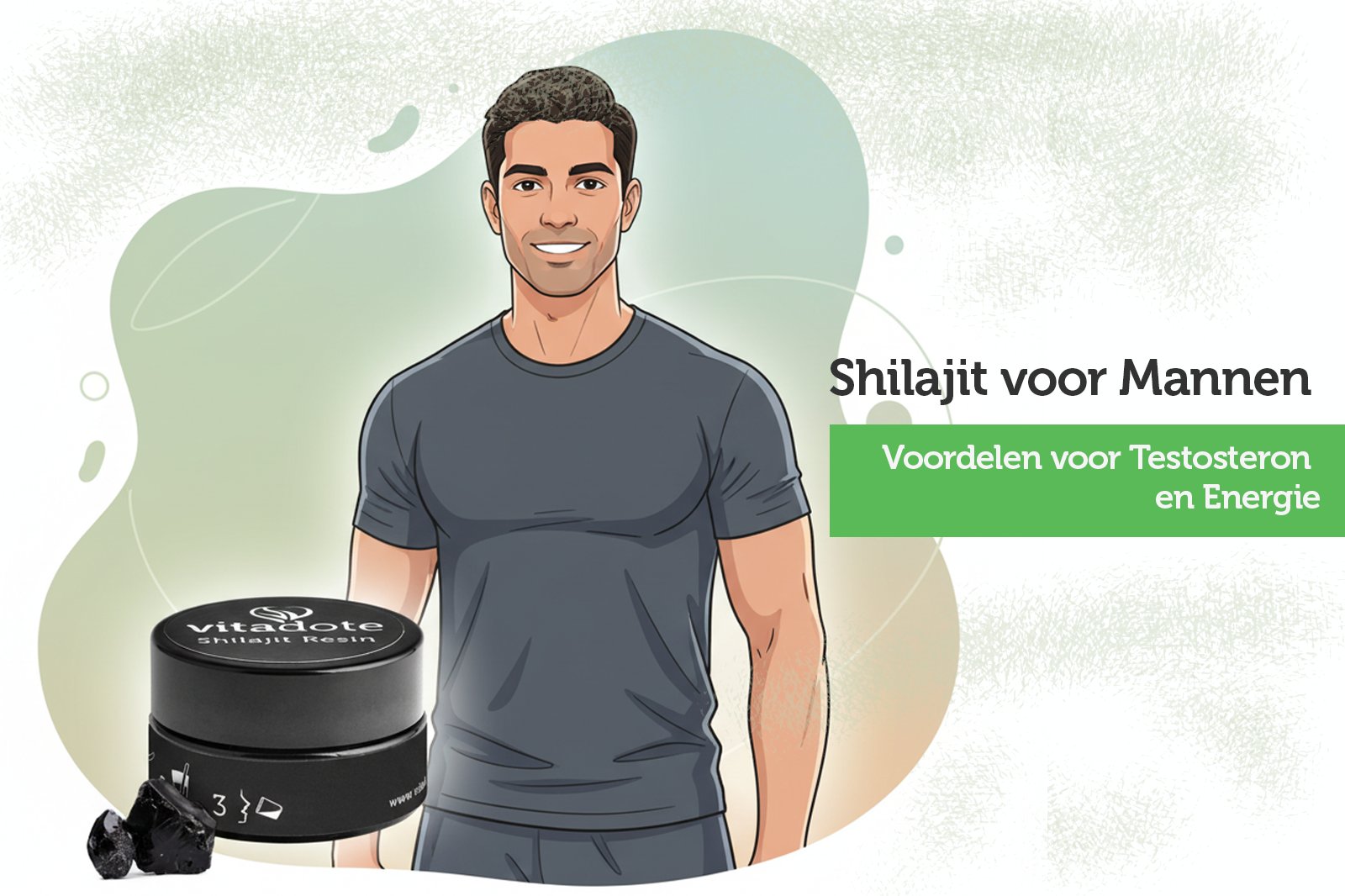 Shilajit voor Mannen: Voordelen voor Testosteron en Energie