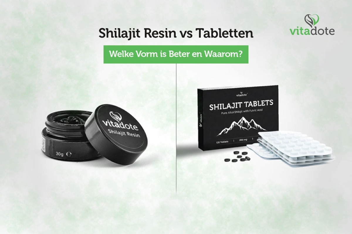Shilajit Resin vs Tabletten Vergelijking 2026