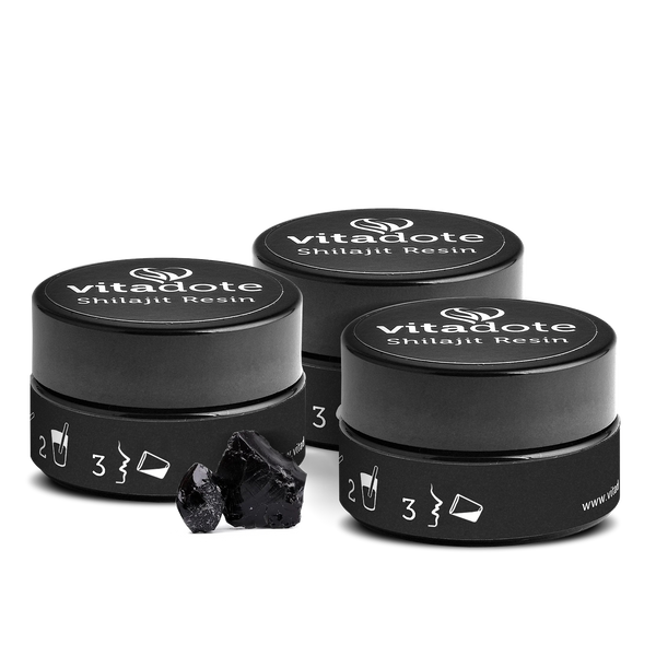 3X PURE SHILAJIT RESIN 20g