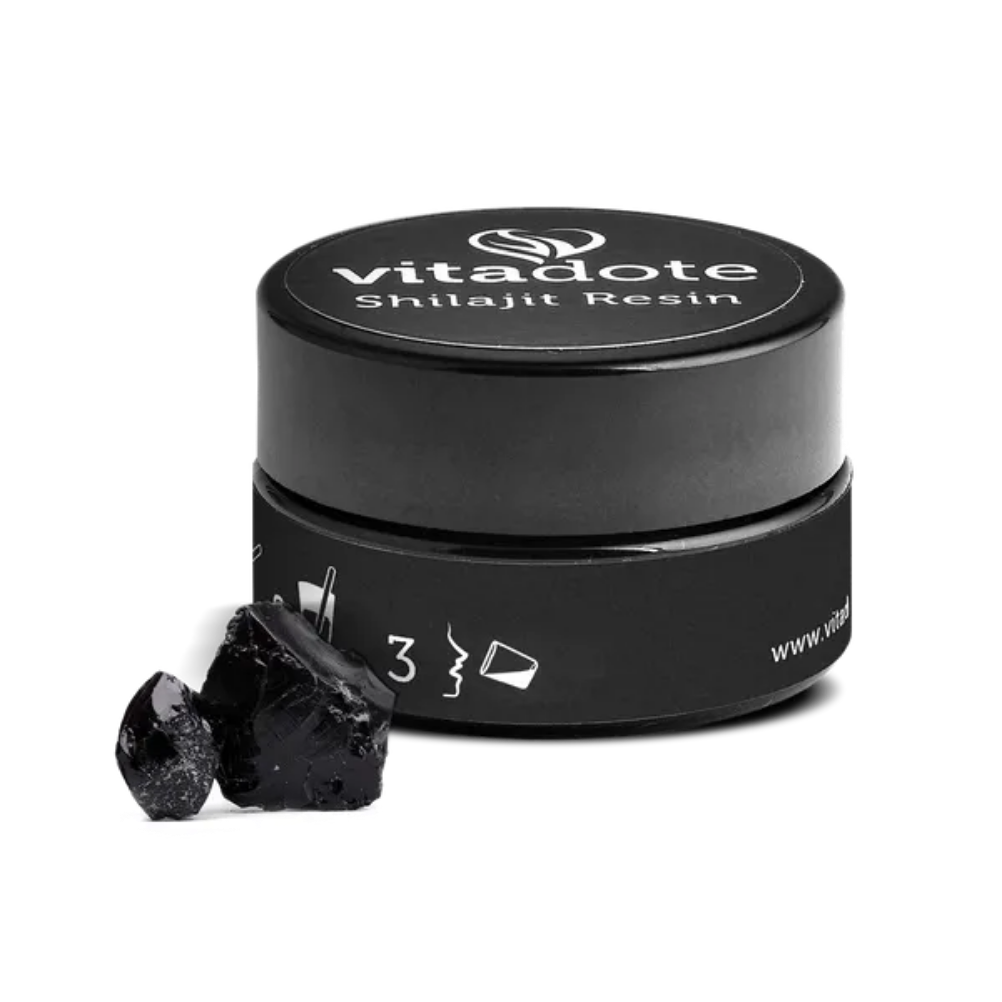 Vitadote Shilajit Resin 30g — 1x Pure Shilajit Resin, Altai (Lab-Tested)